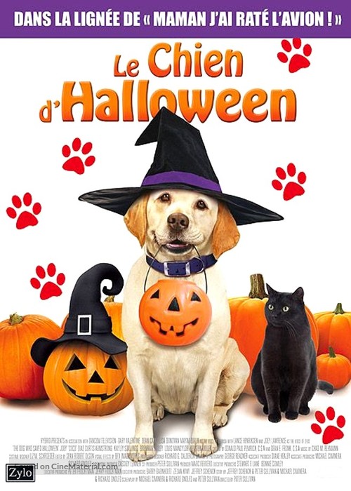 The Dog Who Saved Halloween (2011) French dvd movie cover